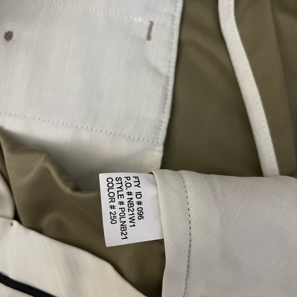 Perry Ellis Portfolio Pants. Pleated, Khaki, 36x30 New with tags comfort waist - Picture 3 of 12